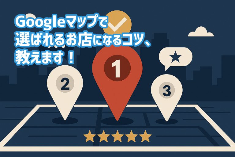 大分で上位表示されるには？Googleマップ対策の正しいやり方