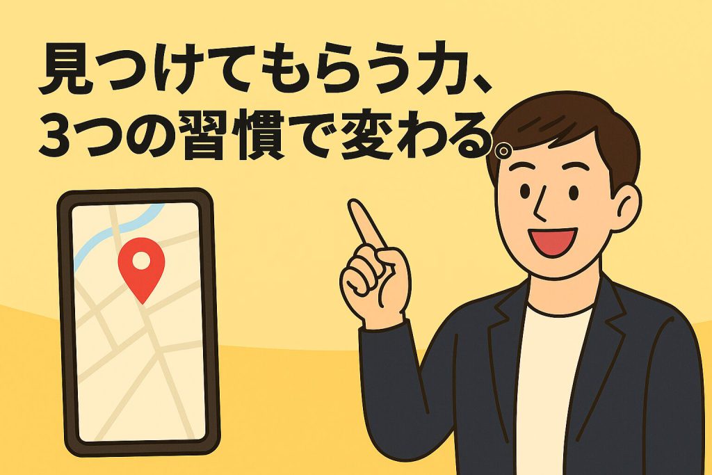 Googleマップで上位表示されるお店に共通する3つの習慣